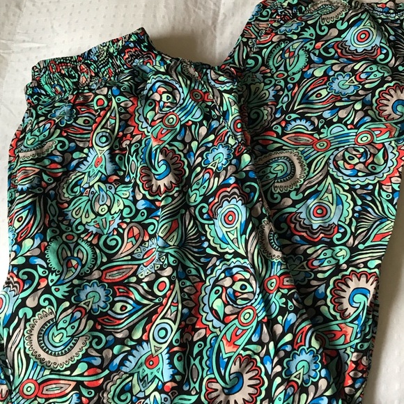 M colorful pull on pants - Picture 3 of 4